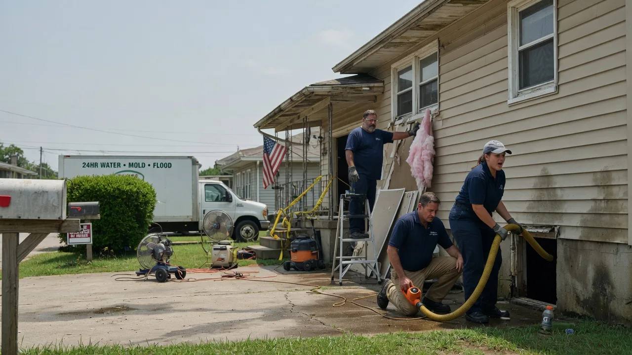 Water Damage Repair in Red Lion, PA near me